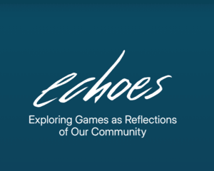 screenshot of the echoes website